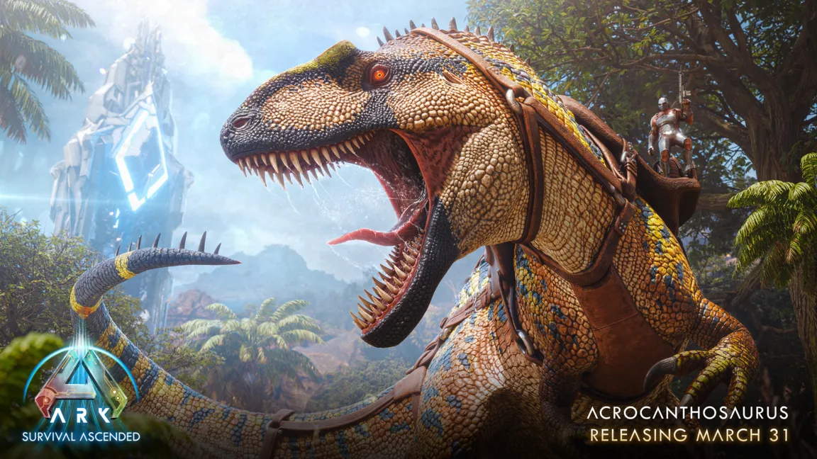ARK Survival Ascended Acrocanthosaurus